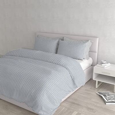 Italian Bed Linen Poszwa na kołdrę Athena, 2 Places 250x200 cm, RITA GRIGIO Italian Bed Linen Poszwa na kołdrę Athena, 2 Places 250x200 cm, RITA GRIGIO
