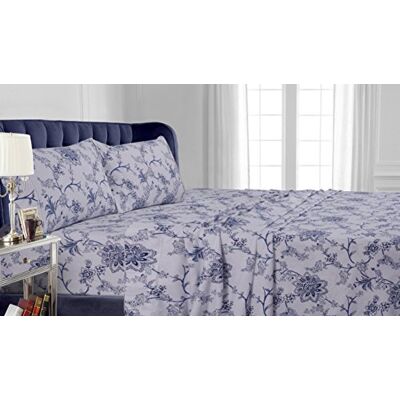 Tribeca Living Zestaw prześcieradeł flanelowych z głębokimi kieszeniami 200 g/m² Queen Tribeca Living Zestaw prześcieradeł flanelowych z głębokimi kieszeniami 200 g/m² Queen
