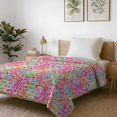 Italian Bed Linen FANTASY Drukowana letnia kołdra, wyściółka poliestrowa, Spring, 220x270cm Italian Bed Linen FANTASY Drukowana letnia kołdra, wyściółka poliestrowa, Spring, 220x270cm