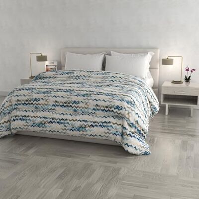 Italian Bed Linen FASHION Zimowa kołdra z nadrukiem i wyściółką, nowoczesna, podwójna 260 x 260 cm Italian Bed Linen FASHION Zimowa kołdra z nadrukiem i wyściółką, nowoczesna, podwójna 260 x 260 cm