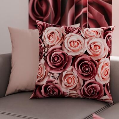 PETTI Artigiani Italiani Para poszewek na poduszki 65 x 65 cm z mikrofibry, poduszka do sypialni, sofa, salon, zestaw 2 poszewek na poduszki, puder kwiatowy, 100% wyprodukowano we Włoszech PETTI Artigiani Italiani Para poszewek na poduszki 65 x 65 cm z mikrofibry, poduszka do sypialni, sofa, salon, zestaw 2 poszewek na poduszki, puder kwiatowy, 100% wyprodukowano we Włoszech