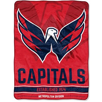 1NHL059020025RET NHL Washington Capitals "Break Away" Micro Raschel narzuta koc, 116 cm x 152 cm 1NHL059020025RET NHL Washington Capitals "Break Away" Micro Raschel narzuta koc, 116 cm x 152 cm