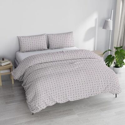 Italian Bed Linen PRINTED COLORS Parure Poszewka na kołdrę wyprodukowana we Włoszech, FLOYD ROSA, Dwuosobowy Italian Bed Linen PRINTED COLORS Parure Poszewka na kołdrę wyprodukowana we Włoszech, FLOYD ROSA, Dwuosobowy