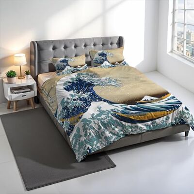 Italian Bed Linen Zestaw poszewek na kołdrę z nadrukiem cyfrowym SNS AUTOR, 100% bawełna, wyprodukowano we Włoszech, podwójny zestaw poszewek na kołdrę 250 x 200 cm + 2 poszewki na poduszki 50 x 80 cm SD51 Italian Bed Linen Zestaw poszewek na kołdrę z nadrukiem cyfrowym SNS AUTOR, 100% bawełna, wyprodukowano we Włoszech, podwójny zestaw poszewek na kołdrę 250 x 200 cm + 2 poszewki na poduszki 50 x 80 cm SD51