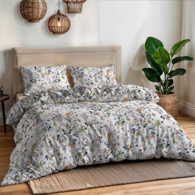 Italian Bed Linen Komplet pościeli Aurora Double Duvet Cover 100% bawełna Wyprodukowano we Włoszech worek 250 x 200 cm + 2 poszewki na poduszki FLORA Italian Bed Linen Komplet pościeli Aurora Double Duvet Cover 100% bawełna Wyprodukowano we Włoszech worek 250 x 200 cm + 2 poszewki na poduszki FLORA