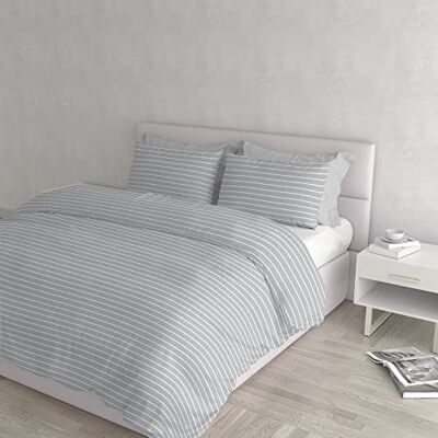 Italian Bed Linen Poszwa na kołdrę Athena, 2 Places 250x200 cm, CLARA FUMO Italian Bed Linen Poszwa na kołdrę Athena, 2 Places 250x200 cm, CLARA FUMO