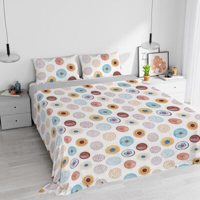 Italian Bed Linen Watercolor komplet pościeli, bawełna, 08, łóżko podwójne Italian Bed Linen Watercolor komplet pościeli, bawełna, 08, łóżko podwójne