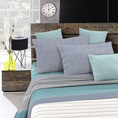 Italian Bed Linen Komplet pościeli Emotion, Barree woda, 1 Posto e Mezzo Italian Bed Linen Komplet pościeli Emotion, Barree woda, 1 Posto e Mezzo