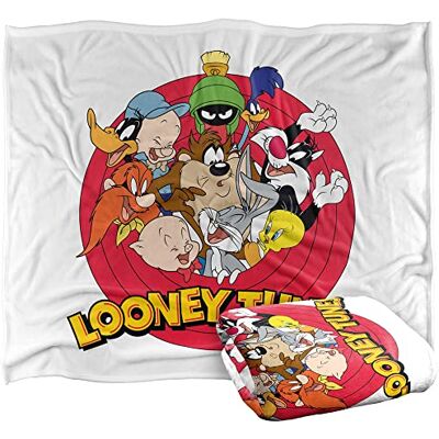 LOGOVISION LOONEY TUNES Silky Touch super miękki koc narzuta, 152 x 127 cm LOGOVISION LOONEY TUNES Silky Touch super miękki koc narzuta, 152 x 127 cm