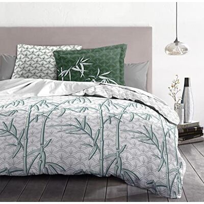HOME LINGE PASSION Home Pościel Passion Poszewka na kołdrę 3 sztuki 100% Bawełna 57 wątków 2 osoby 220x240 cm ONDINA Zielony HOME LINGE PASSION Home Pościel Passion Poszewka na kołdrę 3 sztuki 100% Bawełna 57 wątków 2 osoby 220x240 cm ONDINA Zielony