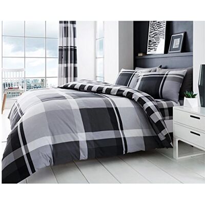 GC GAVENO CAVAILIA Gaveno Cavailia 11159568 luksusowy zestaw pościeli z poszewką na kołdrę i poszewką na poduszkę, poliester, bawełna, szary, king size GC GAVENO CAVAILIA Gaveno Cavailia 11159568 luksusowy zestaw pościeli z poszewką na kołdrę i poszewką na poduszkę, poliester, bawełna, szary, king size