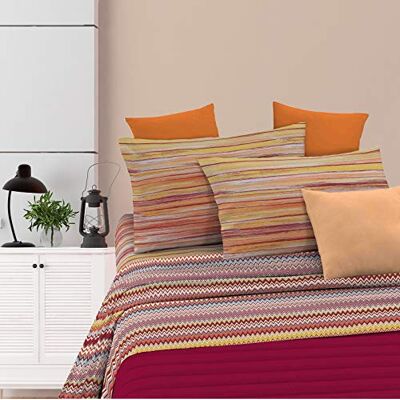 Italian Bed Linen MB HOME ITALY Zestaw pościeli Athena, rabat arancio, pojedynczy Italian Bed Linen MB HOME ITALY Zestaw pościeli Athena, rabat arancio, pojedynczy