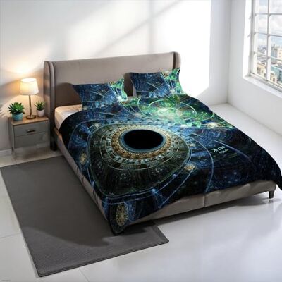 Italian Bed Linen Zestaw poszewek na kołdrę KIOSA z nadrukiem cyfrowym, 100% bawełna, wyprodukowano we Włoszech, zestaw poszewek na kołdrę 250 x 200 cm + 2 poszewki na poduszki 50 x 80 cm KIO636 Italian Bed Linen Zestaw poszewek na kołdrę KIOSA z nadrukiem cyfrowym, 100% bawełna, wyprodukowano we Włoszech, zestaw poszewek na kołdrę 250 x 200 cm + 2 poszewki na poduszki 50 x 80 cm KIO636
