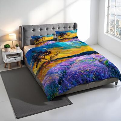 Italian Bed Linen Zestaw poszewek na kołdrę z nadrukiem cyfrowym SNS AUTOR, 100% bawełna, wyprodukowano we Włoszech, podwójny zestaw poszewek na kołdrę 250 x 200 cm + 2 poszewki na poduszki 50 x 80 cm SD12 Italian Bed Linen Zestaw poszewek na kołdrę z nadrukiem cyfrowym SNS AUTOR, 100% bawełna, wyprodukowano we Włoszech, podwójny zestaw poszewek na kołdrę 250 x 200 cm + 2 poszewki na poduszki 50 x 80 cm SD12