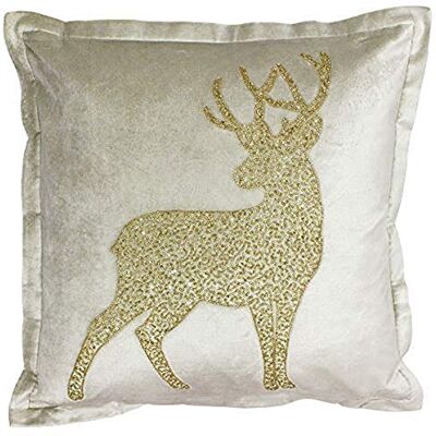 Paoletti W/LAND PRANCER 50X50 FCUSH CHAMP, szampan, 50x50cm Paoletti W/LAND PRANCER 50X50 FCUSH CHAMP, szampan, 50x50cm