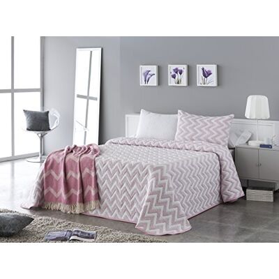 VIALMAN Narzuta Sofia Cama 180 cm różowa VIALMAN Narzuta Sofia Cama 180 cm różowa