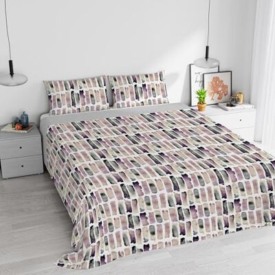 Italian Bed Linen Watercolor komplet pościeli, bawełna, 12, łóżko podwójne Italian Bed Linen Watercolor komplet pościeli, bawełna, 12, łóżko podwójne