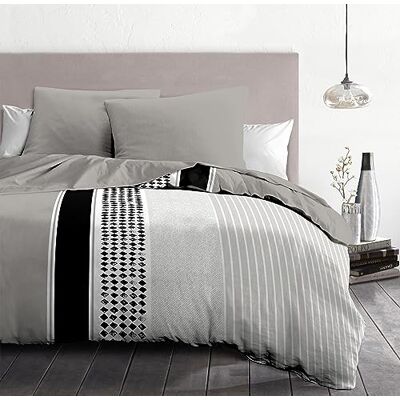 HOME LINGE PASSION Komplet pościeli 240x260 Mimosa Szary HOME LINGE PASSION Komplet pościeli 240x260 Mimosa Szary