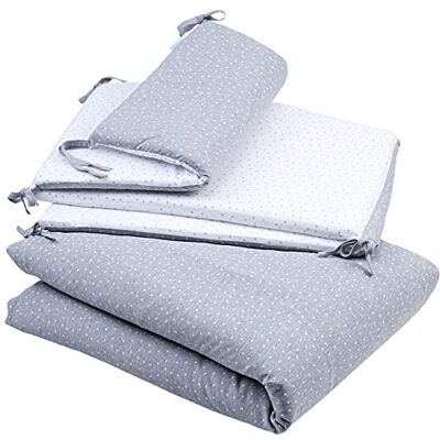 BABYCLIC k komplet pościeli Triptica (poszewka na kołdrę + ochrona + wypełnienie) Mini Stella BABYCLIC k komplet pościeli Triptica (poszewka na kołdrę + ochrona + wypełnienie) Mini Stella