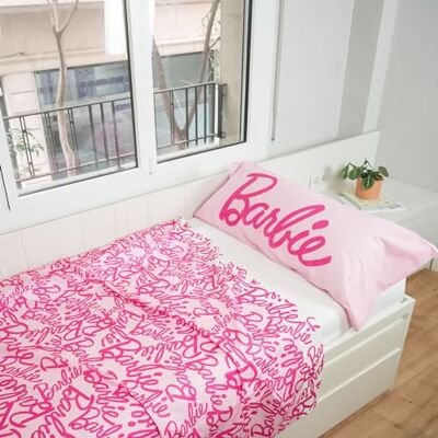 Blanco Zestaw pościeli Barbie™ Łóżko 90 cm Dreamer 001 Kolor różowy 100% bawełna Blanco Zestaw pościeli Barbie™ Łóżko 90 cm Dreamer 001 Kolor różowy 100% bawełna
