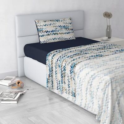 Italian Bed Linen FASHION komplet pościeli wyprodukowany we Włoszech, mikrofibra, nowoczesne niebo, łóżko queen size Italian Bed Linen FASHION komplet pościeli wyprodukowany we Włoszech, mikrofibra, nowoczesne niebo, łóżko queen size