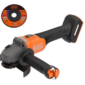 Black & Decker 115mm 18V bezszczotkowa szlifierka kątowa - Narzędzie elektryczne Black & Decker 115mm 18V bezszczotkowa szlifierka kątowa - Narzędzie elektryczne