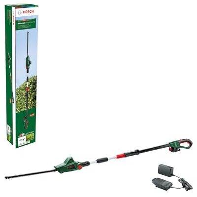 Bosch Home and Garden Akumulatorowy sekator teleskopowy UniversalHedgePole 18 (1 akumulator, system 18 V, w kartonie) Bosch Home and Garden Akumulatorowy sekator teleskopowy UniversalHedgePole 18 (1 akumulator, system 18 V, w kartonie)