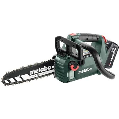 Metabo Akumulatorowa piła łańcuchowa MS 18 LTX BL 25-18 V, CAS, 25 cm Oregon SpeedCut Nano – bezszczotkowa, wyłącznik bezpieczeństwa, szybkie zatrzymanie łańcucha, lekka i kompaktowa piła silnikowa do Metabo Akumulatorowa piła łańcuchowa MS 18 LTX BL 25-18 V, CAS, 25 cm Oregon SpeedCut Nano – bezszczotkowa, wyłącznik bezpieczeństwa, szybkie zatrzymanie łańcucha, lekka i kompaktowa piła silnikowa do