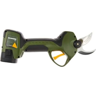 Alpen Swiss Tools ALPEN Wildhorn 32 akumulatorowe nożyce do gałęzi, elektryczne sekator Ø 32 mm, ostrze Felco HSS, wyświetlacz LCD, 1 akumulator, profesjonalny zestaw z walizką na akcesoria, szwajcarska jakość dla Alpen Swiss Tools ALPEN Wildhorn 32 akumulatorowe nożyce do gałęzi, elektryczne sekator Ø 32 mm, ostrze Felco HSS, wyświetlacz LCD, 1 akumulator, profesjonalny zestaw z walizką na akcesoria, szwajcarska jakość dla