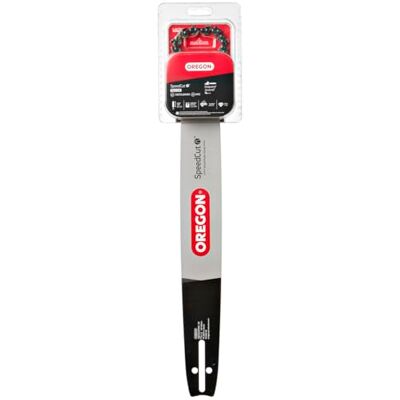 Oregon SpeedCut 18" prowadnica piły łańcuchowej i kombinacja łańcucha, pasuje do rzemieślnika, Husqvarna, Jonsered, McCulloch; skok 0,325", grubość 1,3 mm, 72 ogniwa napędowe Oregon SpeedCut 18" prowadnica piły łańcuchowej i kombinacja łańcucha, pasuje do rzemieślnika, Husqvarna, Jonsered, McCulloch; skok 0,325", grubość 1,3 mm, 72 ogniwa napędowe
