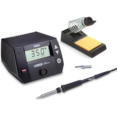Weller WE 1010 (T0053298393) cyfrowa stacja lutownicza 70 W/230 V, limitowana czarna edycja na 80. rocznicę końcówka dłuta w zestawie Weller WE 1010 (T0053298393) cyfrowa stacja lutownicza 70 W/230 V, limitowana czarna edycja na 80. rocznicę końcówka dłuta w zestawie