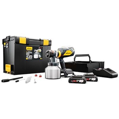 Wagner FinishControl 4000 18V FineSpray Kit Akumulatorowe urządzenie do malowania natryskowego XVLP*w tym bateria i ładowarka* Wagner FinishControl 4000 18V FineSpray Kit Akumulatorowe urządzenie do malowania natryskowego XVLP*w tym bateria i ładowarka*