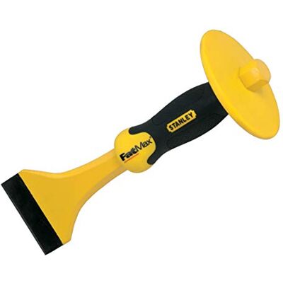 Stanley 4-18-331 Dłuto do Płytek ze Stali Chromowo-Wanadowej, Żółte, Szerokość Ostrza: 75 mm Stanley 4-18-331 Dłuto do Płytek ze Stali Chromowo-Wanadowej, Żółte, Szerokość Ostrza: 75 mm