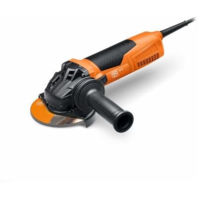 Fein Kompaktowa szlifierka kątowa CG 17-125 (Ø 125 mm, 1700 W) 722816000, pomarańczowa Fein Kompaktowa szlifierka kątowa CG 17-125 (Ø 125 mm, 1700 W) 722816000, pomarańczowa
