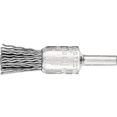 PFERD 43298003 szczotka do pędzli nieopconych PBU Ø 15 mm trzpień ø 6 mm SiC filament ø 0,90 – do szlifierek prostych, wiertarek, wałów giętkich PFERD 43298003 szczotka do pędzli nieopconych PBU Ø 15 mm trzpień ø 6 mm SiC filament ø 0,90 – do szlifierek prostych, wiertarek, wałów giętkich