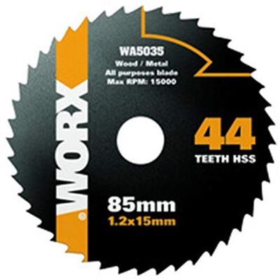WORX Wa5035 85 Mm 44T Ostrze Hss Oryginalna tarcza piły 85 mm tct/hss WORX Wa5035 85 Mm 44T Ostrze Hss Oryginalna tarcza piły 85 mm tct/hss