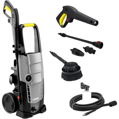 Lavor Myjka wysokociśnieniowa GALAXY 150 Essential GL z obrotową szczotką, ciśnienie maks. 150 bar, wydajność tłoczenia 450 l/h, maks. 2100 W Lavor Myjka wysokociśnieniowa GALAXY 150 Essential GL z obrotową szczotką, ciśnienie maks. 150 bar, wydajność tłoczenia 450 l/h, maks. 2100 W