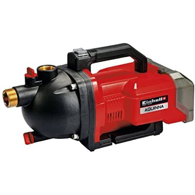 Einhell Akumulatorowa pompa ogrodowa AQUINNA 36/30 Power X-Change (Li-ion, 36 V, 2,6 bar, przepływ 3000 l/h, wlew wody i korek spustowy, zabezpieczenie termiczne, bez akumulatora i ładowarki) Einhell Akumulatorowa pompa ogrodowa AQUINNA 36/30 Power X-Change (Li-ion, 36 V, 2,6 bar, przepływ 3000 l/h, wlew wody i korek spustowy, zabezpieczenie termiczne, bez akumulatora i ładowarki)