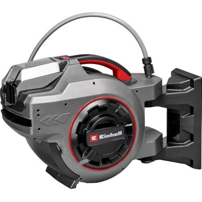 Einhell GE-HR 18/30-1 WH Li-Solo akumulatorowa nawijacz do węża (18 V, automatyczny mechanizm nawijania, obracany o 180°, uchwyt ścienny, wąż przyłączeniowy 1,5 m, bez baterii i węża) Einhell GE-HR 18/30-1 WH Li-Solo akumulatorowa nawijacz do węża (18 V, automatyczny mechanizm nawijania, obracany o 180°, uchwyt ścienny, wąż przyłączeniowy 1,5 m, bez baterii i węża)