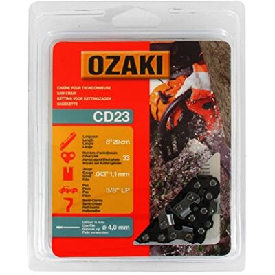 Ozaki Greenstar 500391 łańcuch do piły, czarny, Ozaki Greenstar 500391 łańcuch do piły, czarny,