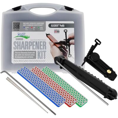 DMT Diamond Machining Technology () A-PROKIT Dia-Sharp Whetstone Sharpening Kit With Diamond Sharpening Stones DMT Diamond Machining Technology () A-PROKIT Dia-Sharp Whetstone Sharpening Kit With Diamond Sharpening Stones