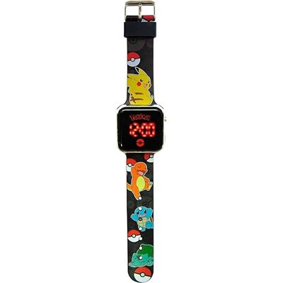POK4322 Kids Licensing Pokemon LED zegarek z kalendarzem. , Kolor: wielokolorow, Pokemon POK4322 Kids Licensing Pokemon LED zegarek z kalendarzem. , Kolor: wielokolorow, Pokemon