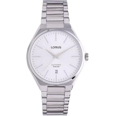 RS949DX9 Lorus Męski analogowy zegarek kwarcowy z bransoletką ze stali nierdzewnej , srebro, bransoletka RS949DX9 Lorus Męski analogowy zegarek kwarcowy z bransoletką ze stali nierdzewnej , srebro, bransoletka