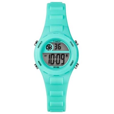 TW2W92600 Timex Zegarek dla Dzieci Time Machines 27 mm, Niebieski Pasek Żywiczny, Tarcza Cyfrowa, Niebieska Obudowa TW2W92600 Timex Zegarek dla Dzieci Time Machines 27 mm, Niebieski Pasek Żywiczny, Tarcza Cyfrowa, Niebieska Obudowa