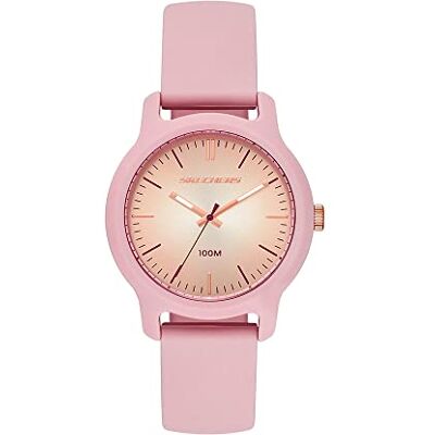 SR6266 Skechers zegarek dla kobiet, mechanizm kwarcowy z paskiem silikonowym, poliuretanowym, skórzanym lub ze stali szlachetnej, Rumiany róż, 38MM SR6266 Skechers zegarek dla kobiet, mechanizm kwarcowy z paskiem silikonowym, poliuretanowym, skórzanym lub ze stali szlachetnej, Rumiany róż, 38MM