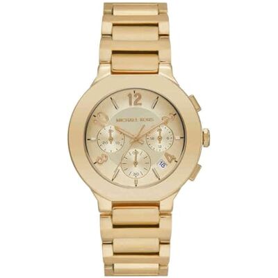 MK7520 Michael Kors damski zegarek Gramercy, kwarcowy chronograf z paskiem ze stali szlachetnej MK7520 Michael Kors damski zegarek Gramercy, kwarcowy chronograf z paskiem ze stali szlachetnej