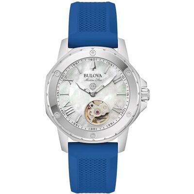 96l324 Bulova Zegarek automatyczny , Niebieski 96l324 Bulova Zegarek automatyczny , Niebieski
