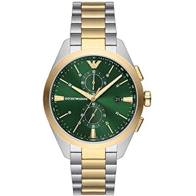 AR11511 Emporio Armani zegarek męski, 2 subtarcze, mechanizm chronografu, koperta 43 mm, pasek ze stali szlachetnej, skóry lub silikonu AR11511 Emporio Armani zegarek męski, 2 subtarcze, mechanizm chronografu, koperta 43 mm, pasek ze stali szlachetnej, skóry lub silikonu