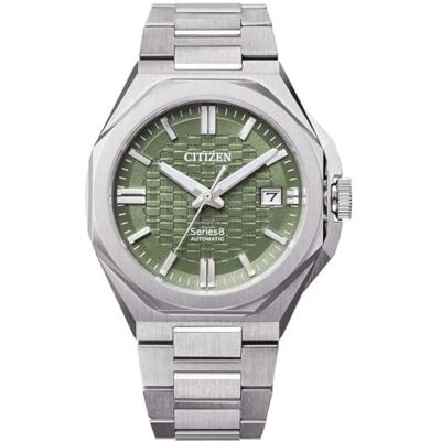 NB6080-51W Citizen Męski analogowy automatyczny zegarek na rękę Series 8 NB6080-51W Citizen Męski analogowy automatyczny zegarek na rękę Series 8