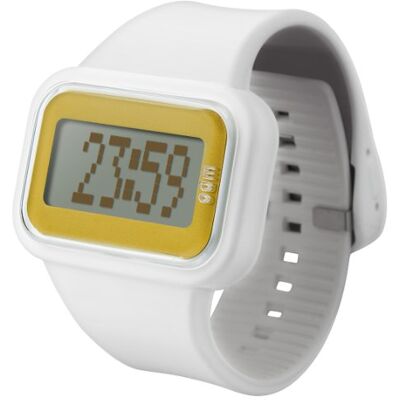 DD125A-6 ODM Unisex zegarek na rękę Rainbow box zestaw cyfrowy silikon biały DD125A-6 ODM Unisex zegarek na rękę Rainbow box zestaw cyfrowy silikon biały